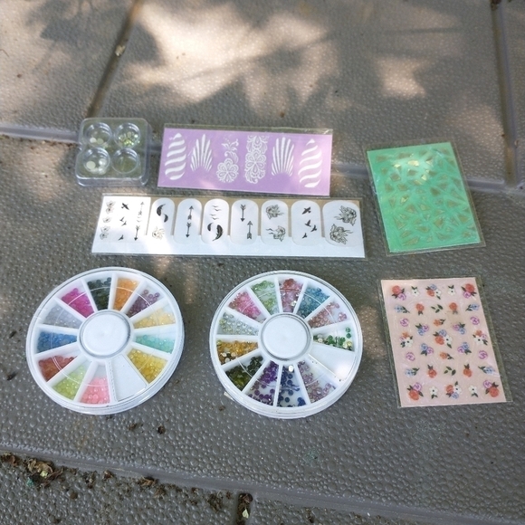 Other - Nail art. Caviar beads stickers. Everything pictur